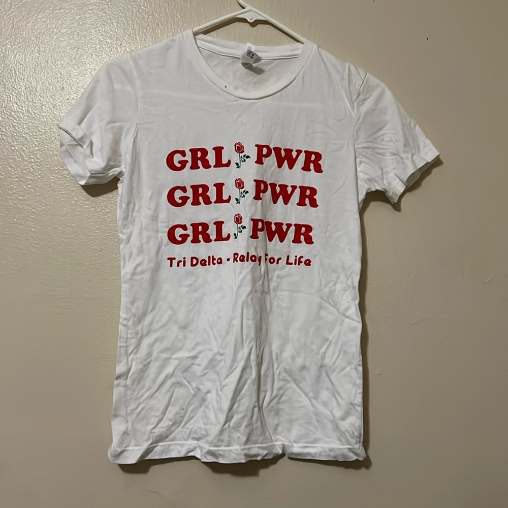 tridelta relay for life tshirt
